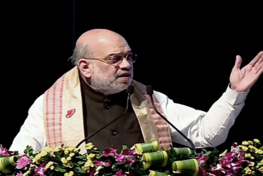 Union Home Minister Amit Shah inaugurates new Police Commissioner's office, Integrated Command & Control Centre in Guwahati