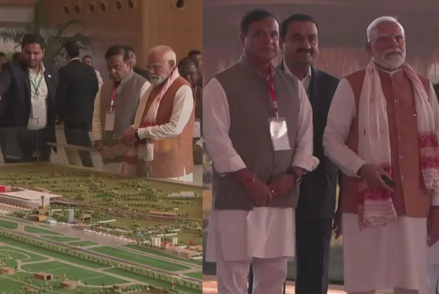 PM Narendra Modi arrives in Guwahati on 2-day Assam visit, inaugurates new terminal of LGBI Airport