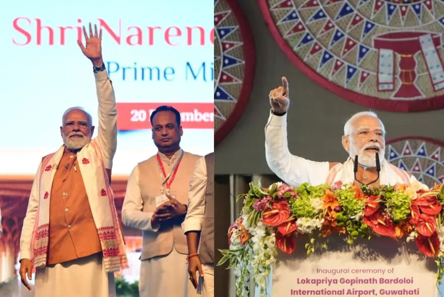 I'm correcting mistakes decades of Congress' mistakes: PM Narendra Modi in Guwahati