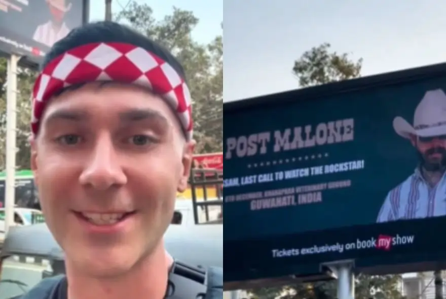 Assam CM Shares UK Vlogger’s Shock Over $150 Post Malone Concert Tickets in Guwahati: ‘THIS IS JUST THE BEGINNING!’