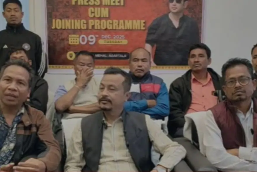 Tipra Motha Helped BJP Return to Power in 2023, Claims TTAADC CEM Purna Jamatia; Eyes 25–26 Seats in 2026