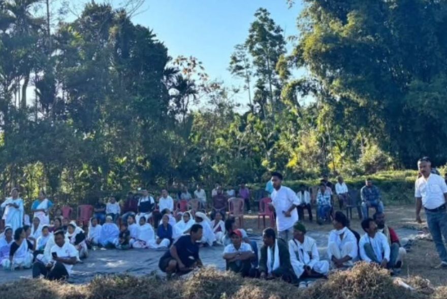 After 33 years in makeshift camps, 30 flood-displaced families receive land in Tinsukia