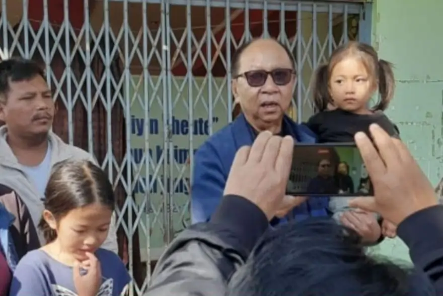 Breaking the Ice: First Meitei BJP Leader Steps into Kuki Area, Urges Unity and Future for Children