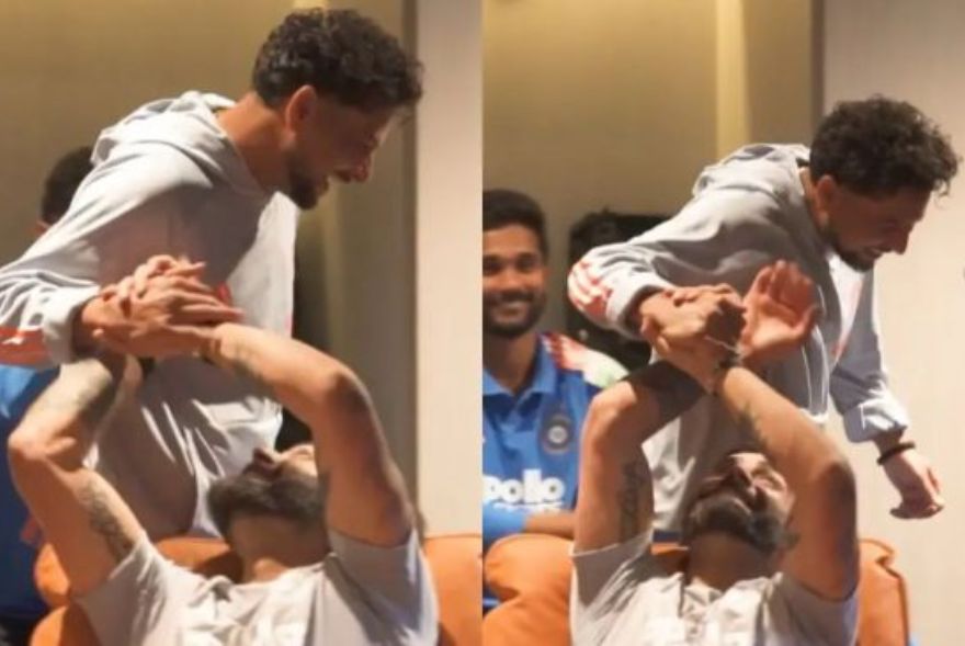 Virat Kohli Teases Kuldeep Yadav After He Receives Impact Player Award