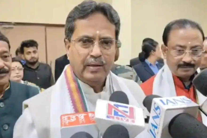 BJP Aims for Clean Sweep in TTAADC Polls; CM Saha Says Only National Parties Can Deliver Development