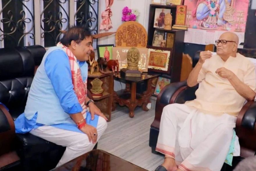 'Deeply pained... an institution in himself...': Assam CM Dr Himanta Biswa Sarma condoles BJP patriach Kabindra Purkayastha's demise