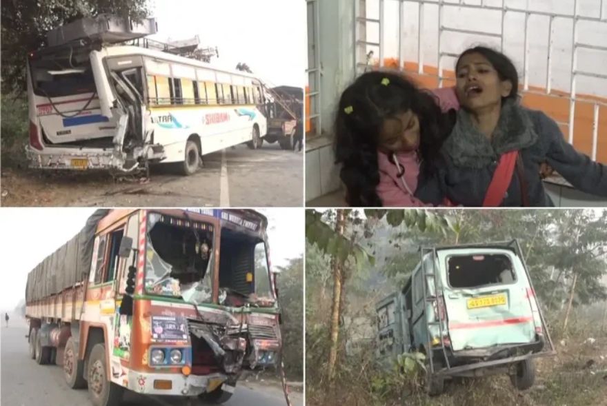 Assam: Groom’s Brother Among Two Killed as Speeding Truck Crashes into Wedding Bus in Goalpara