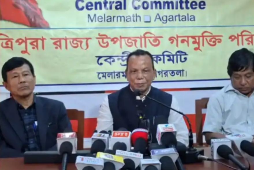 Tripura: GMP Targets BJP as ‘Primary Enemy’, Labels TIPRA Motha ‘Secondary Rival’ Ahead of TTAADC Polls