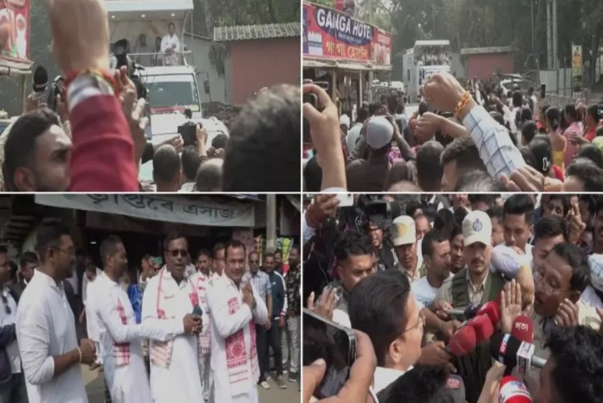 Gaurav Gogoi Faces Protests, ‘Go Back’ Slogans During Batadrava Than Visit